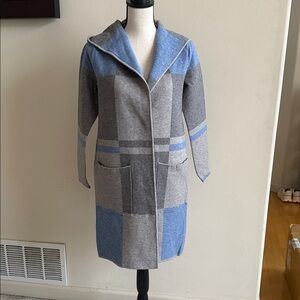 Charter Club Two-Tone Trench Coat